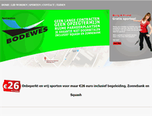 Tablet Screenshot of jackbodewes.nl